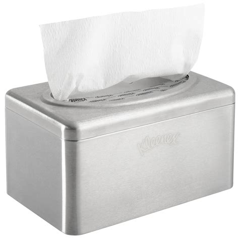 kimberly clark kleenex 09924 stainless steel box|kleenex folded box towel dispenser.